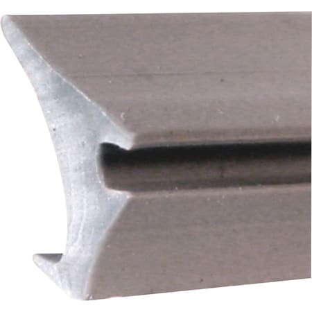 Prime-Line Glass Glazing Spline, Gray Vinyl, 200 ft. 1 Roll P 7774